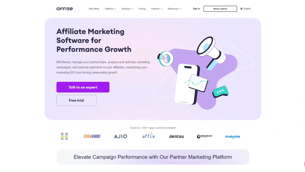 affiliate marketing affise