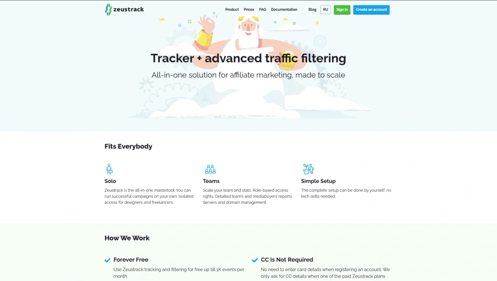 affiliate marketing zeustrack