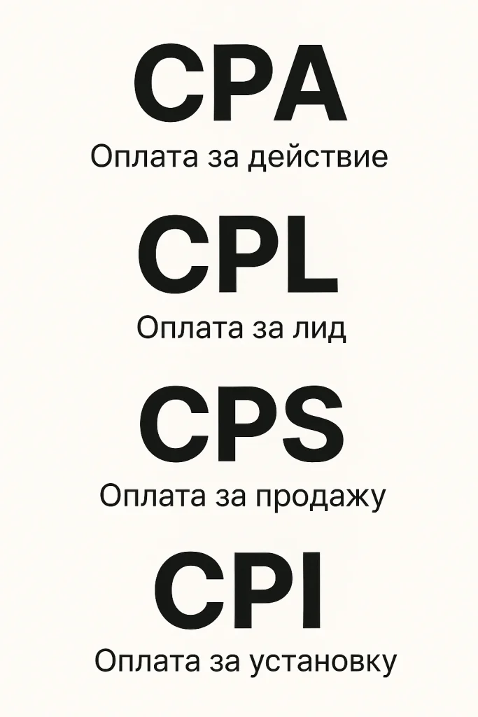 партнёрские программы для заработка